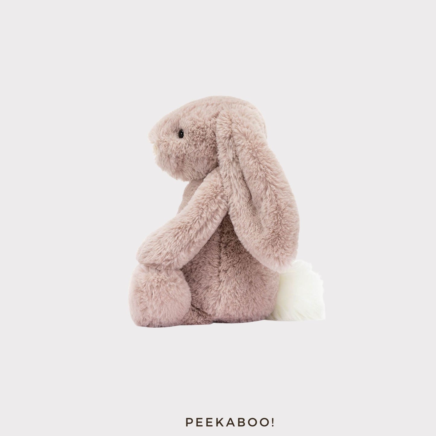 Personalised Bashful Luxe Bunny Rosa