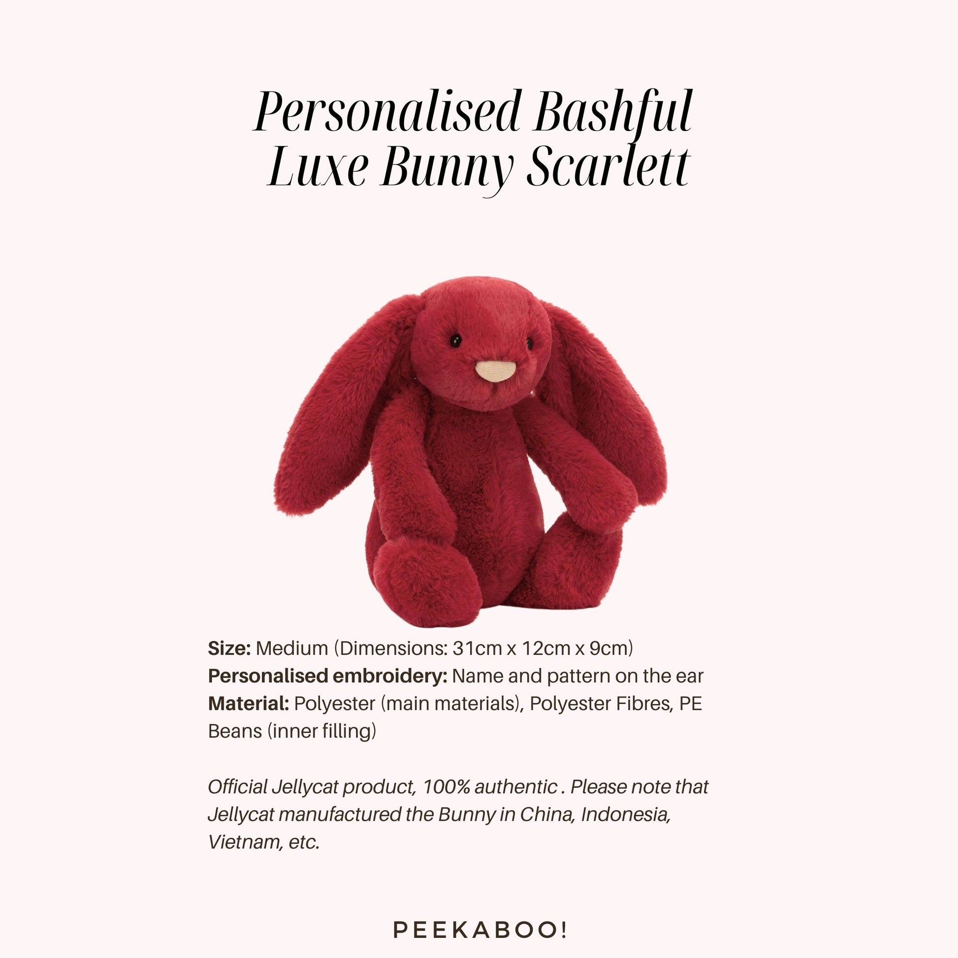 Personalised-Bashful-Luxe-Bunny-Scarlett-Size-Peekaboo