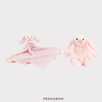 Personalised-Bashful-Pink-Bunny-Small-Gift-Cover-Peekaboo
