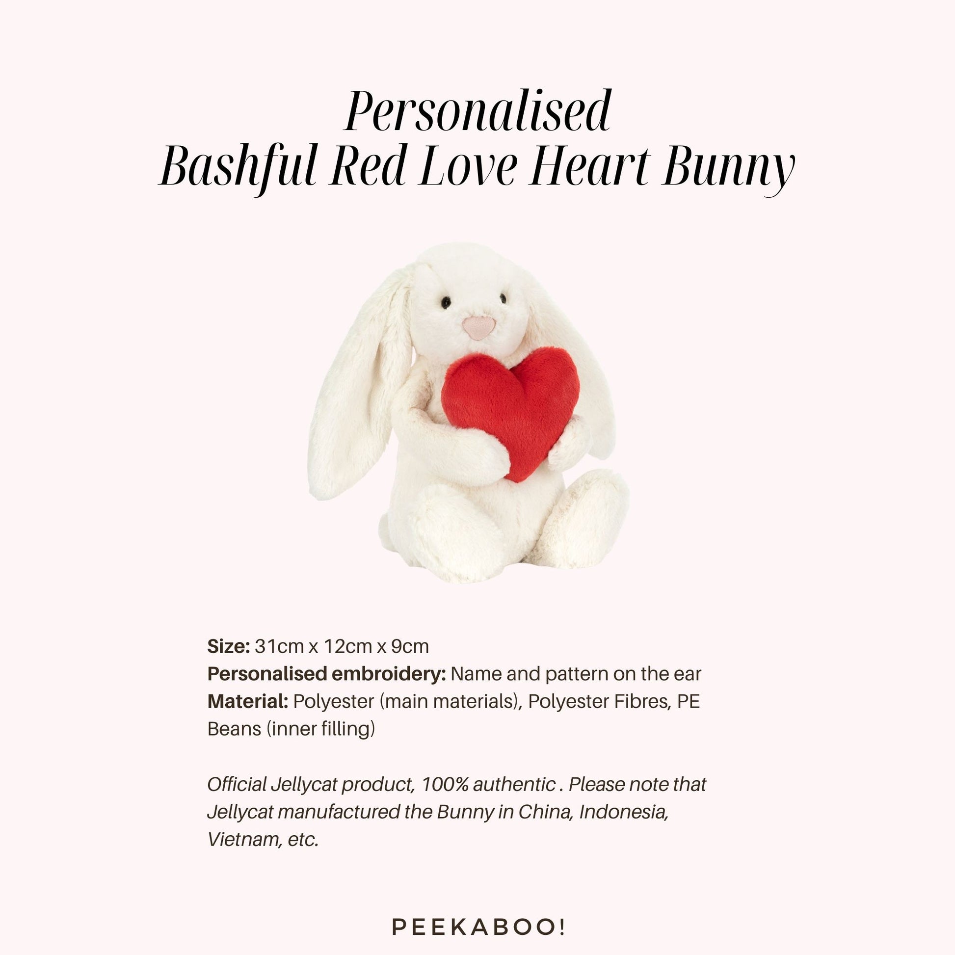 Personalised-Bashful-Red-Love-Heart-Bunny-size-Peekaboo