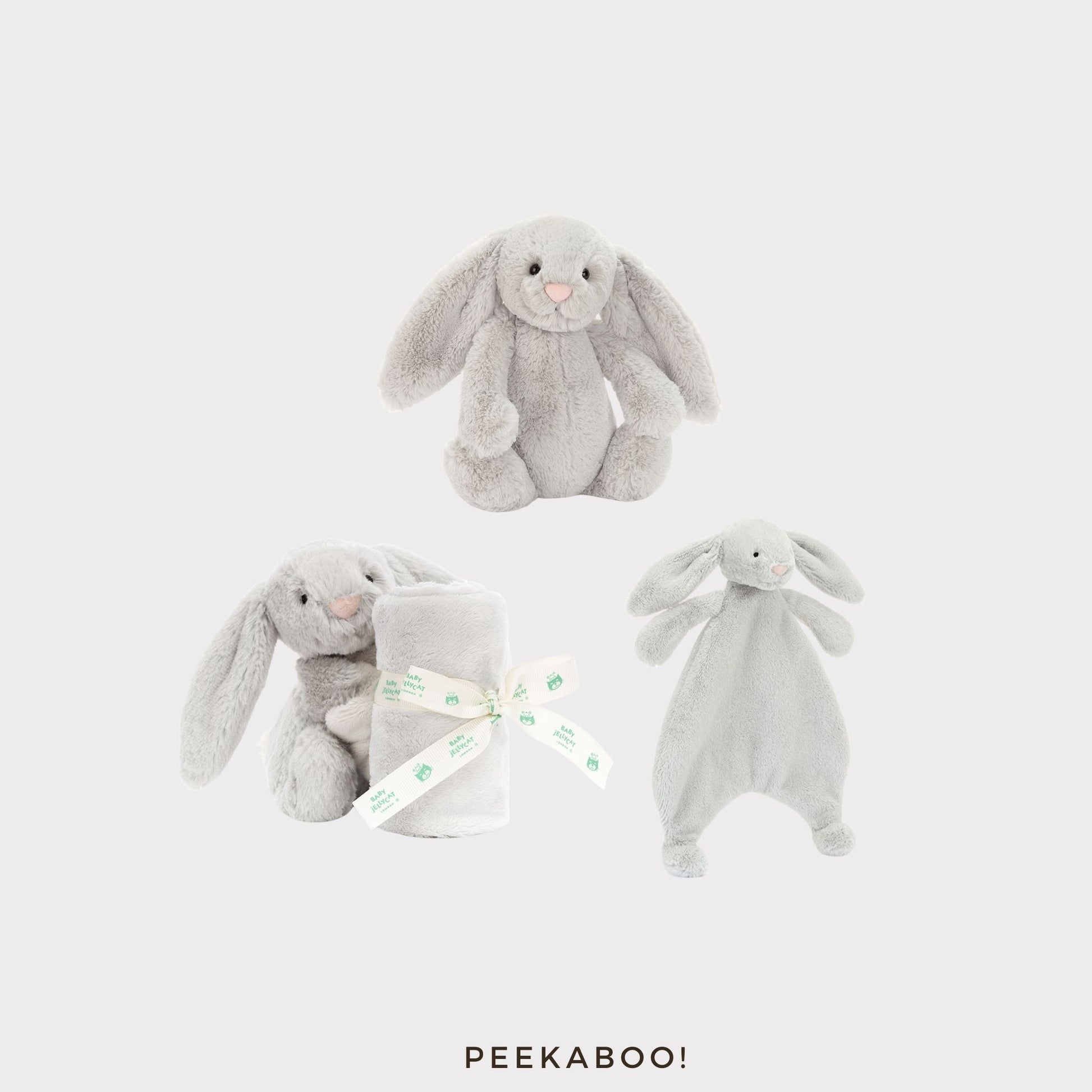 Personalised-Bashful-Silver-Bunny-Big-Gift-Cover-Peekaboo