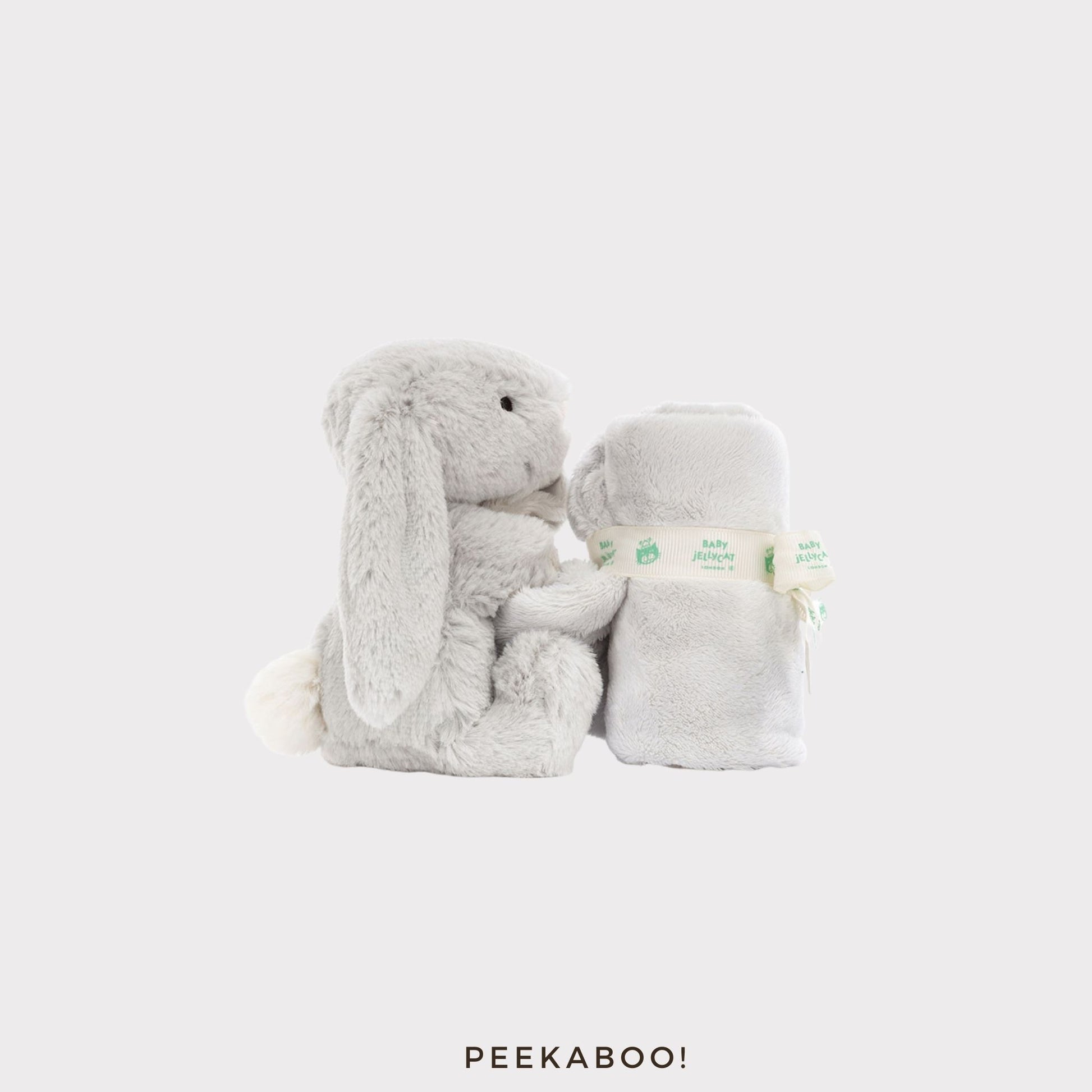 Personalised-Bashful-Silver-Bunny-Soother-Cover2-Peekaboo