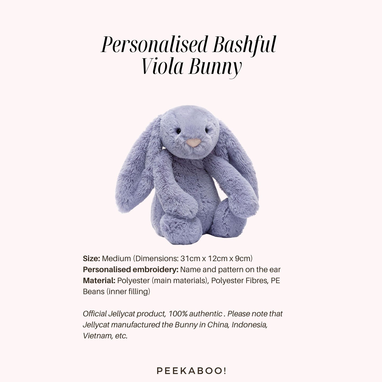 Personalised-Bashful-Viola-Bunny-Size-Peekaboo