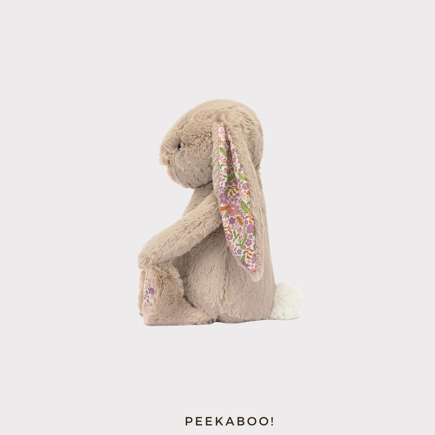 Personalised Jellycat Blossom Bunny - Beige Colour 'Petal'