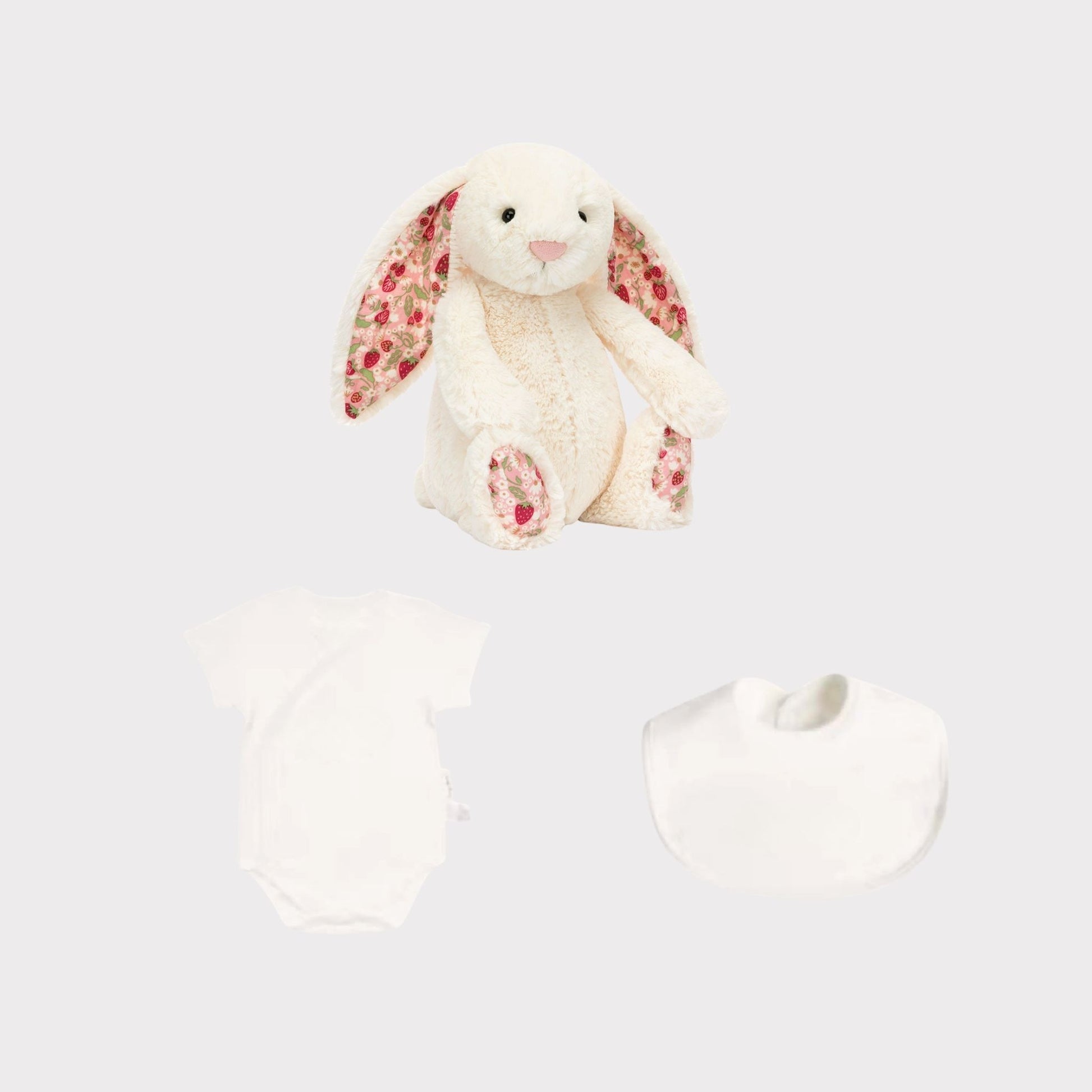 Personalised-Blossom-Cream-Berry-Bunny-Set-Cover-Peekaboo