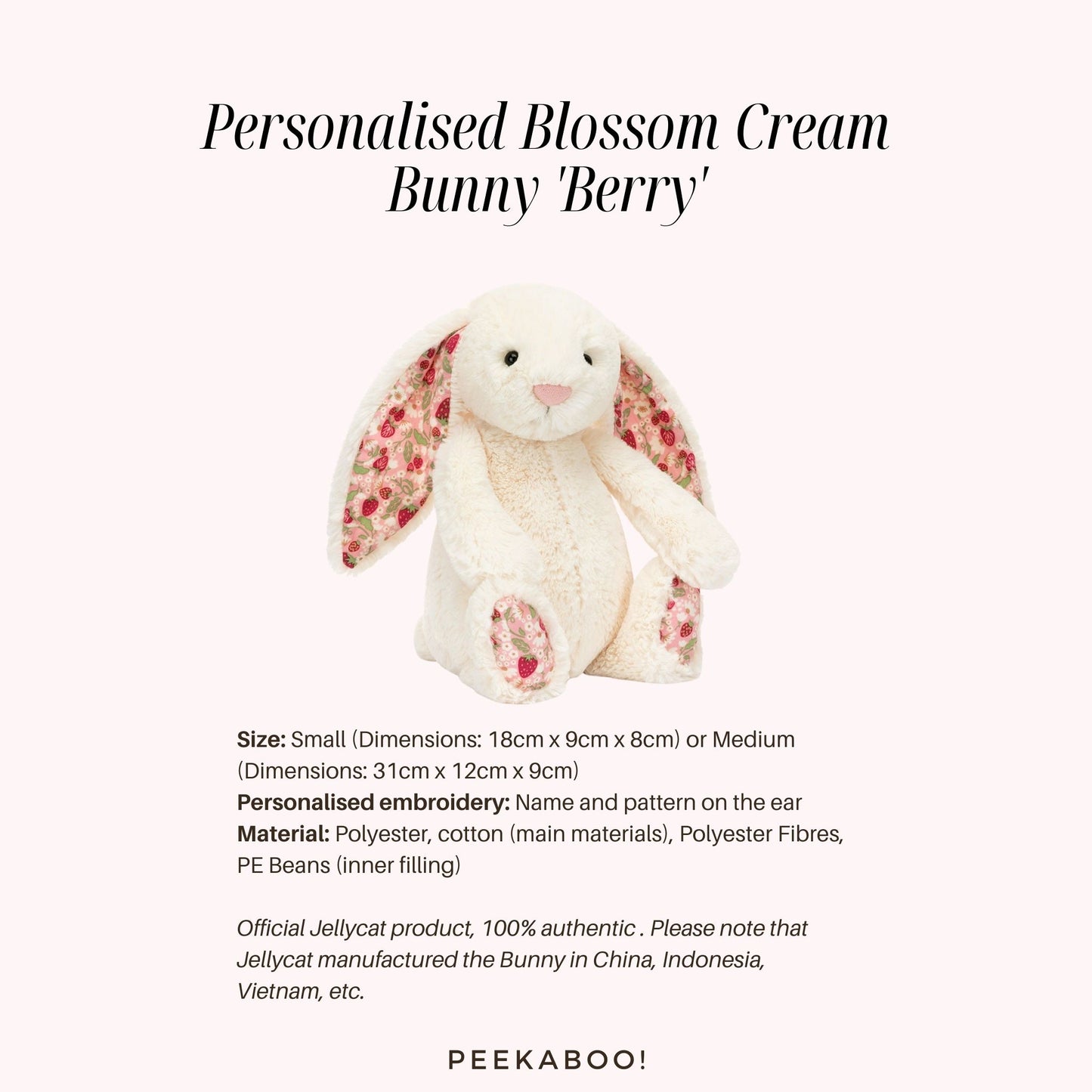 Personalised-Blossom-Cream-Bunny-Berry-Size-Peekaboo