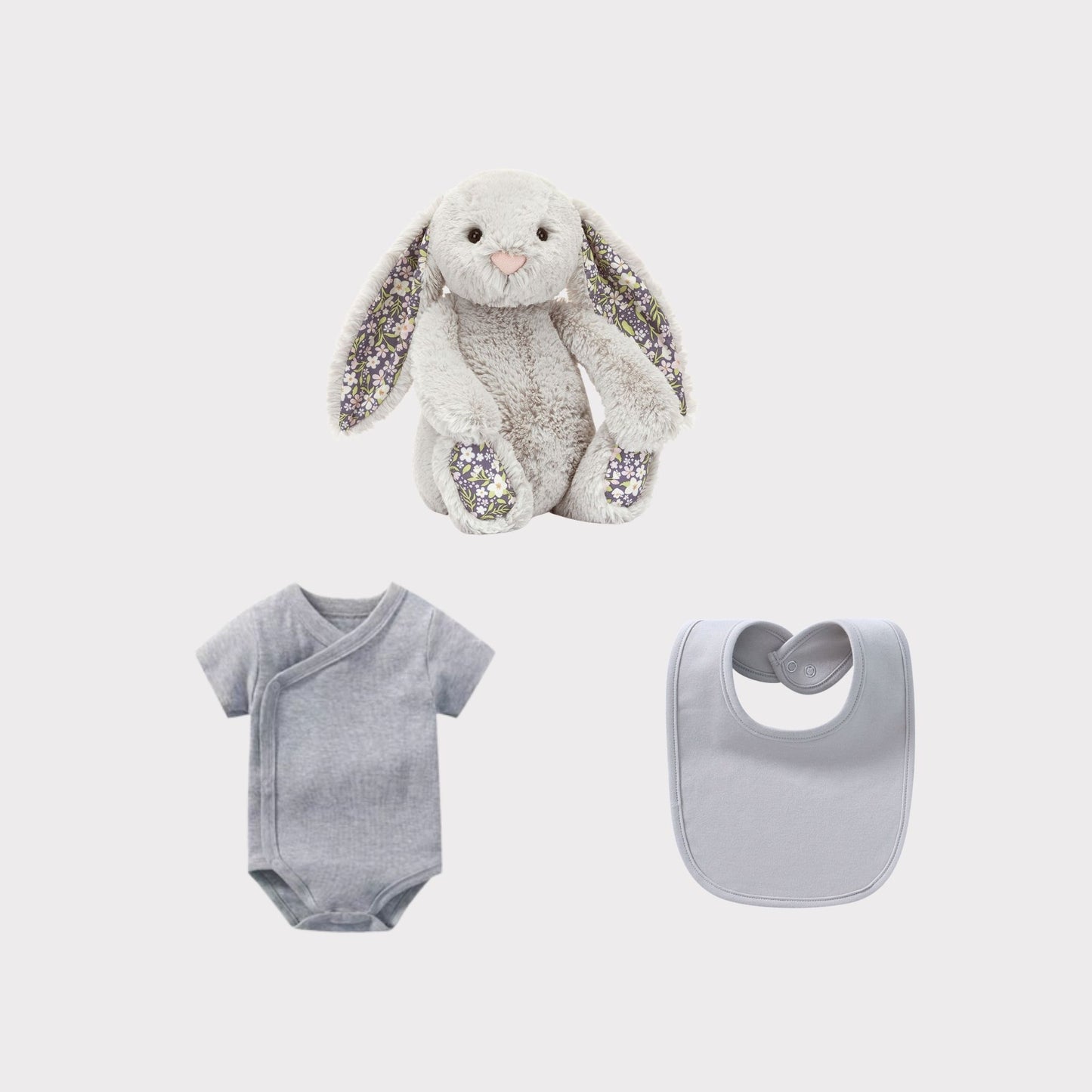 Personalised-Blossom-Silver-Bloom-Bunny-Set-Cover-Peekaboo