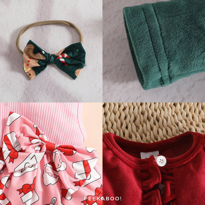 Personalised-Christmas-Baby-Girl-Dress-Cardigan-Set-details-Peekaboo