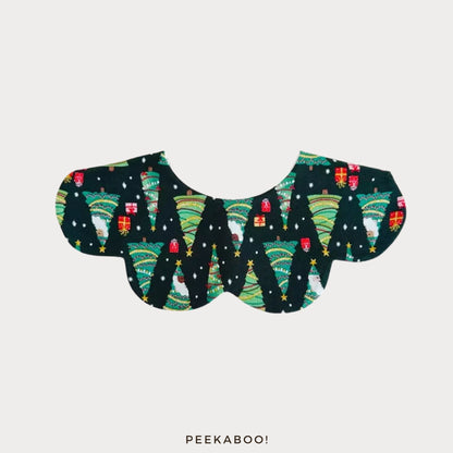 Personalised-Christmas-Tree-Baby-Bib-cover-Peekaboo