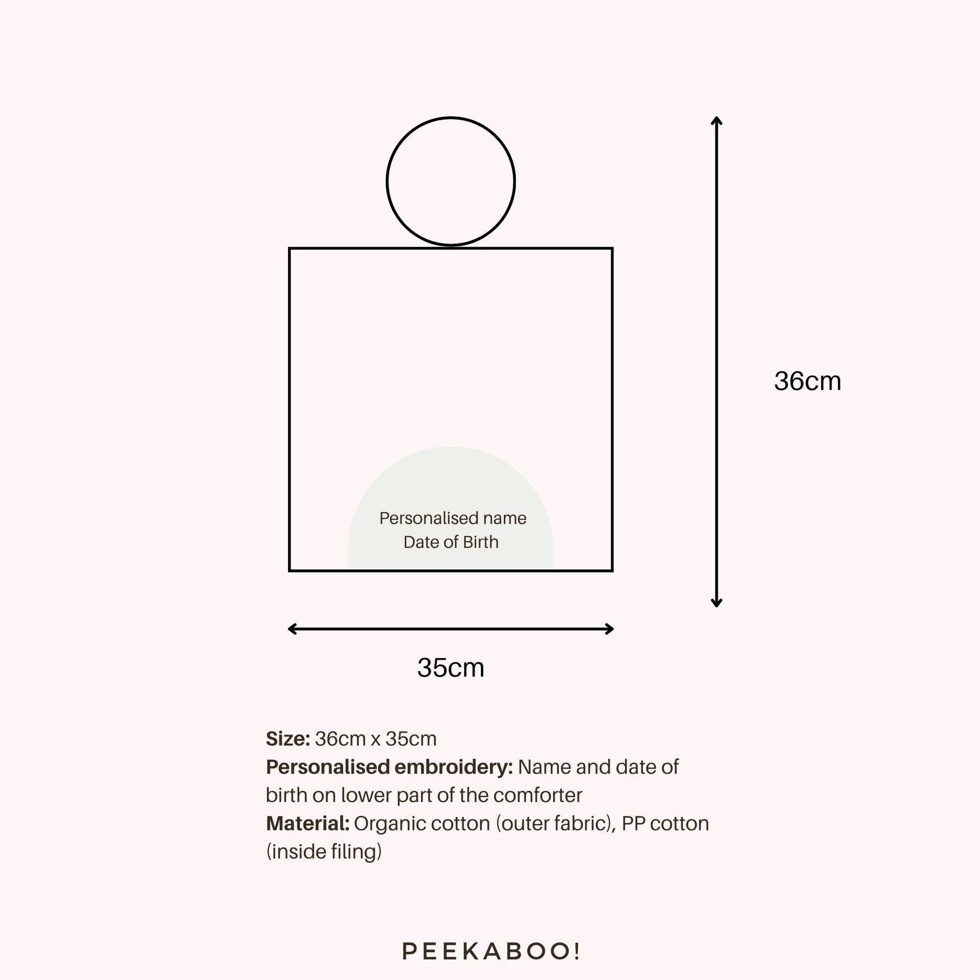 Personalised-Comforter-Size-Peekaboo-Baby-And-Kids