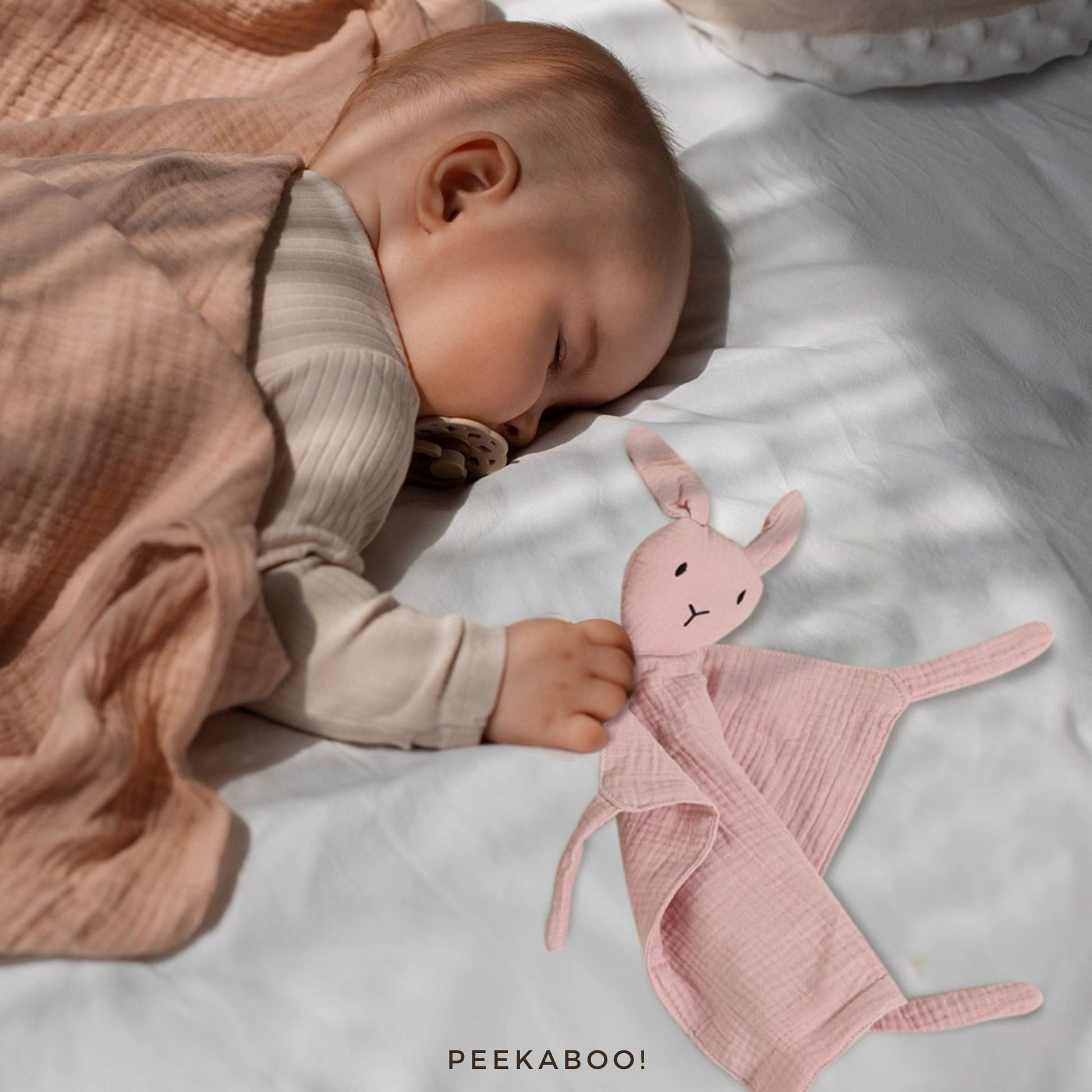 Personalised-Cotton-Muslin-Comforter-Bunny-Cover2-Peekaboo