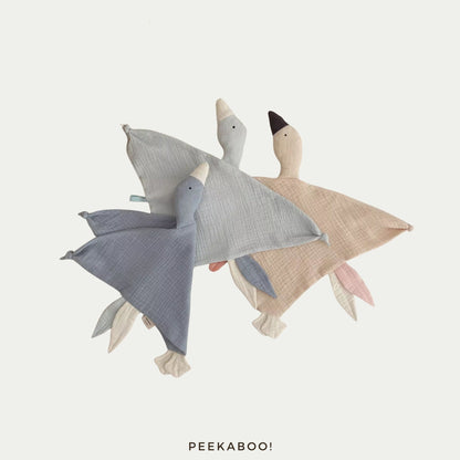 Personalised-Cotton-Muslin-Comforter-Duck-Cover-Peekaboo