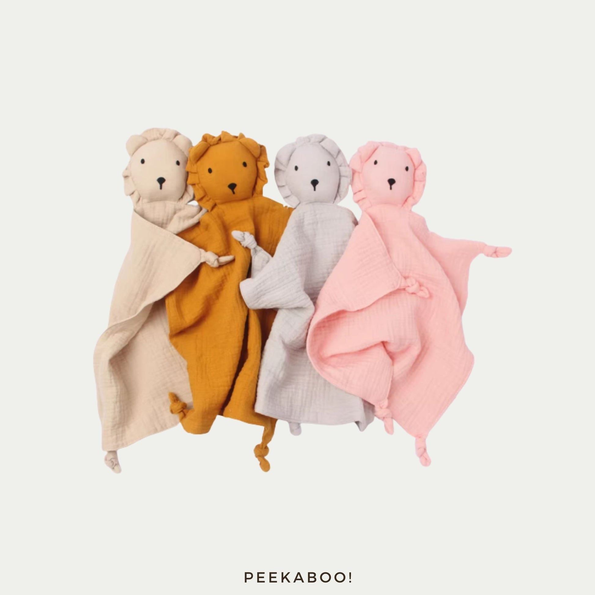 Personalised-Cotton-Muslin-Comforter-Lion-Cover-Peekaboo