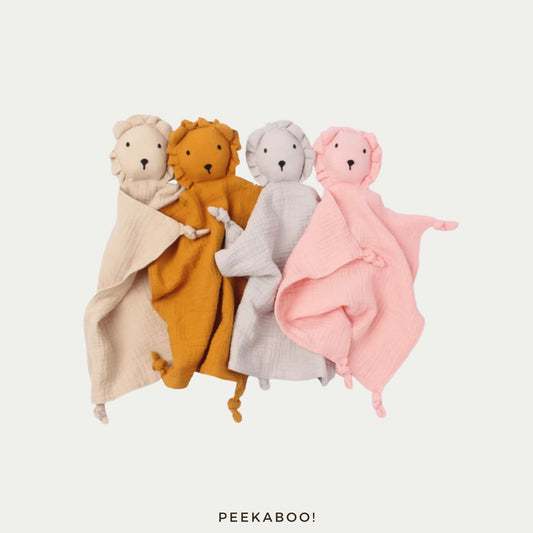 Personalised-Cotton-Muslin-Comforter-Lion-Cover-Peekaboo