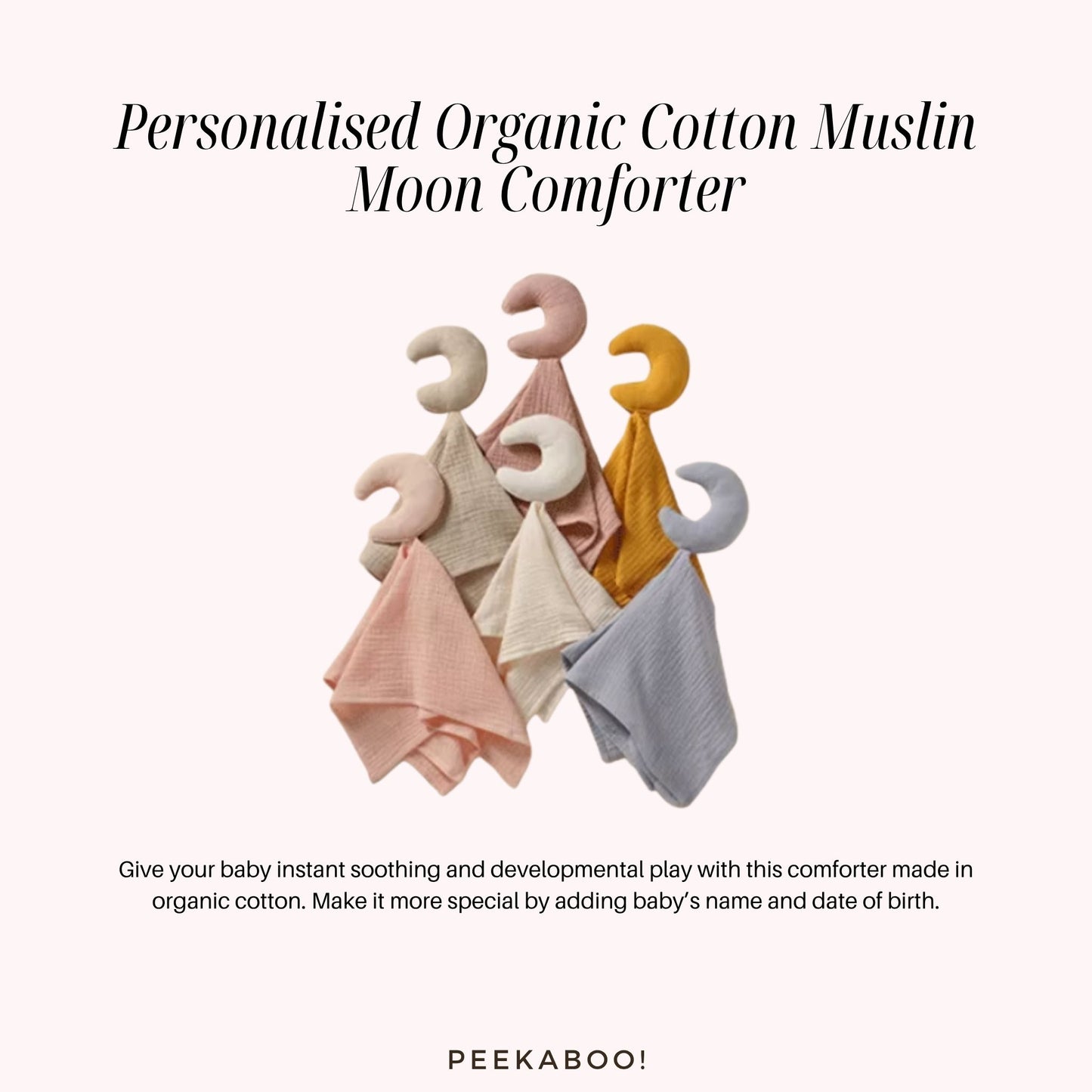 Personalised-Cotton-Muslin-Comforter-Moon-Peekaboo