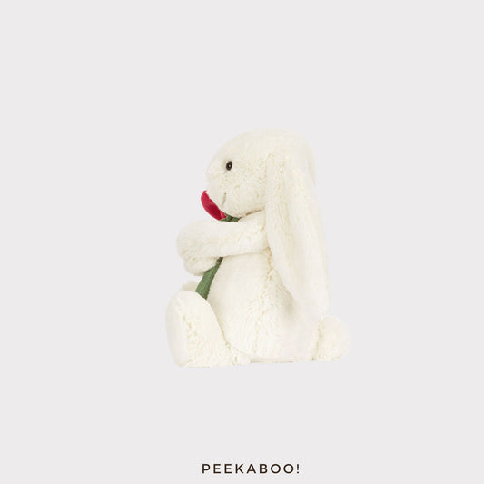 Personalised-Cream-Bunny-Rose-cover2-Peekaboo
