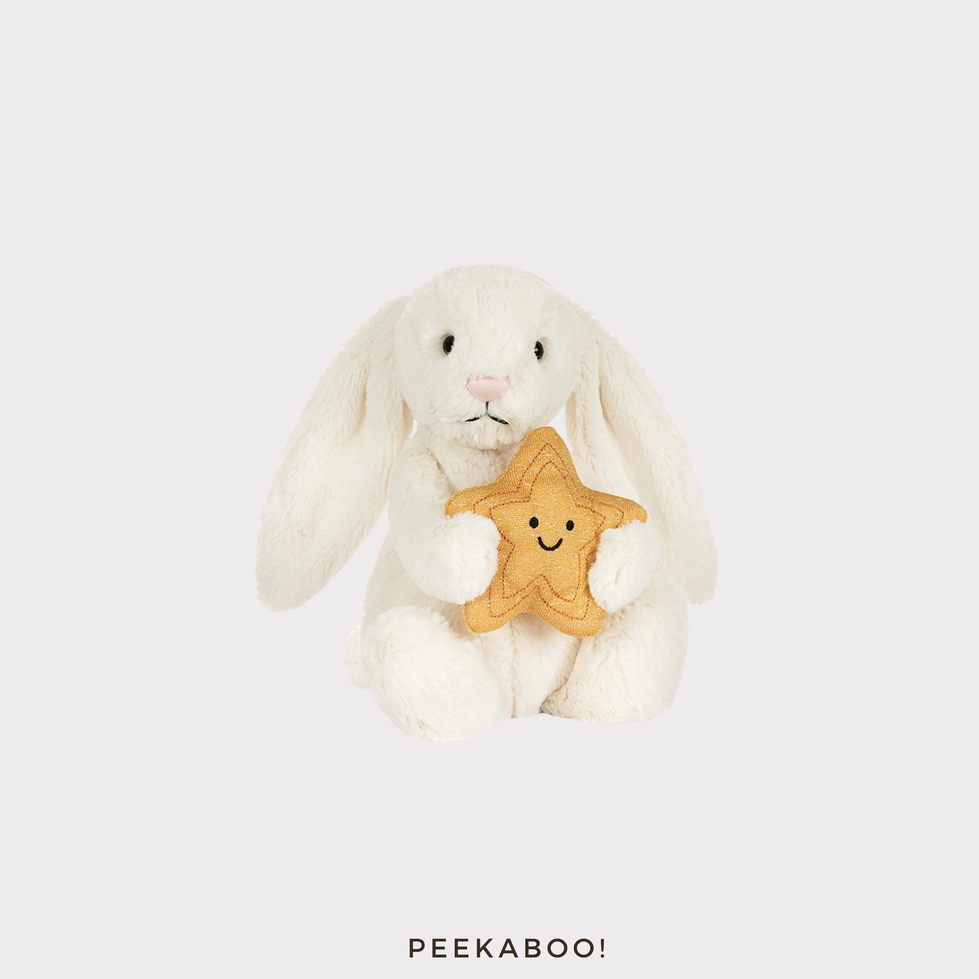 Personalised-Cream-Bunny-with-Star-Cover-Peekaboo