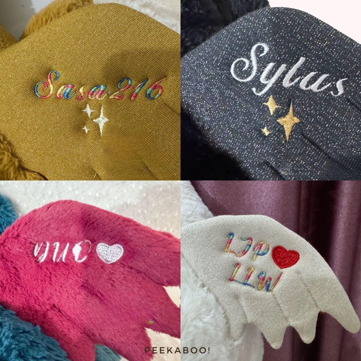 Personalised-Jellycat-Dragon-Wing-Embroidery-name-pattern-Peekaboo