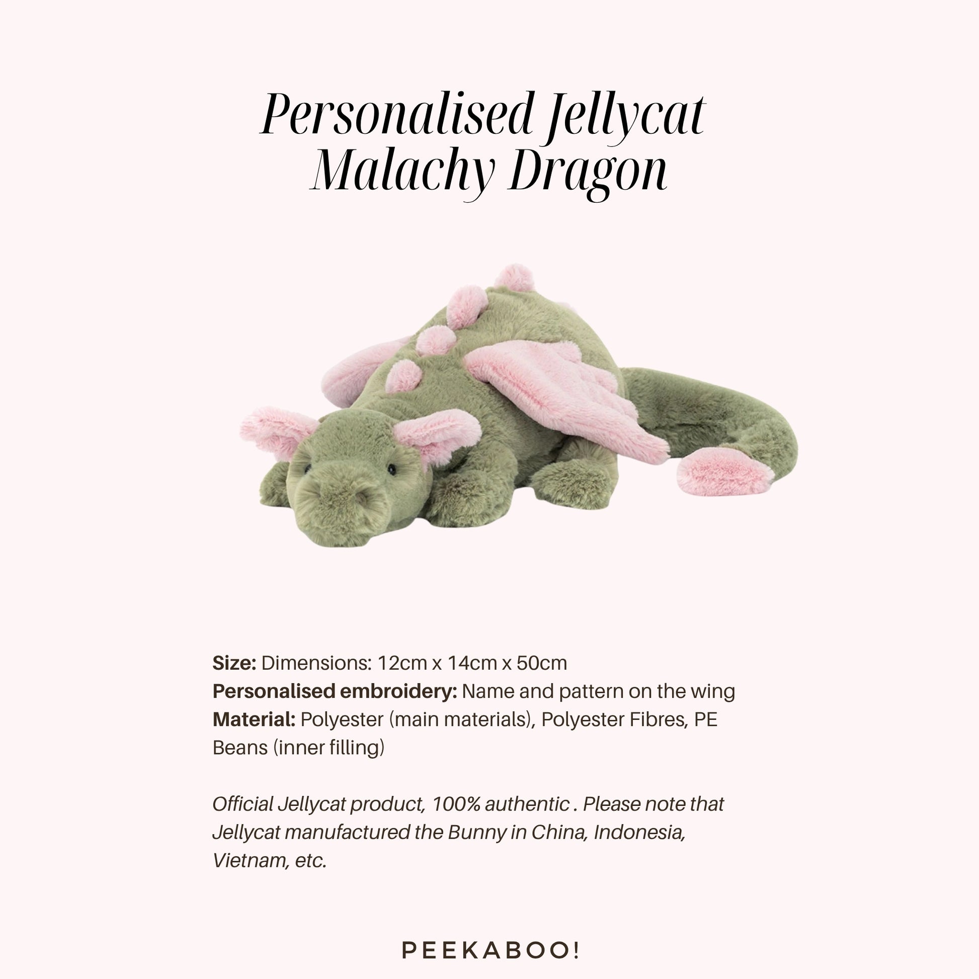 Personalised-Jellycat-Malachy-Dragon-size-Peekaboo