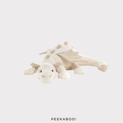 Personalised-Jellycat-Snow-Dragon-cover-Peekaboo
