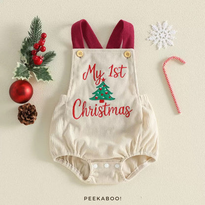 Personalised “My First Christmas” Baby Romper