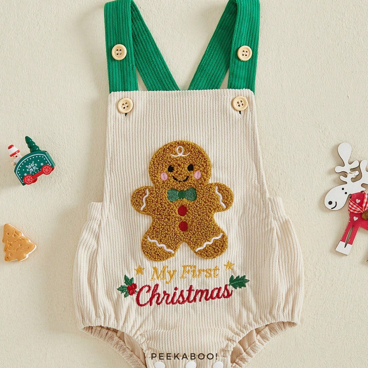Personalised “My First Christmas” Baby Romper