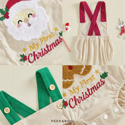 Personalised “My First Christmas” Baby Romper
