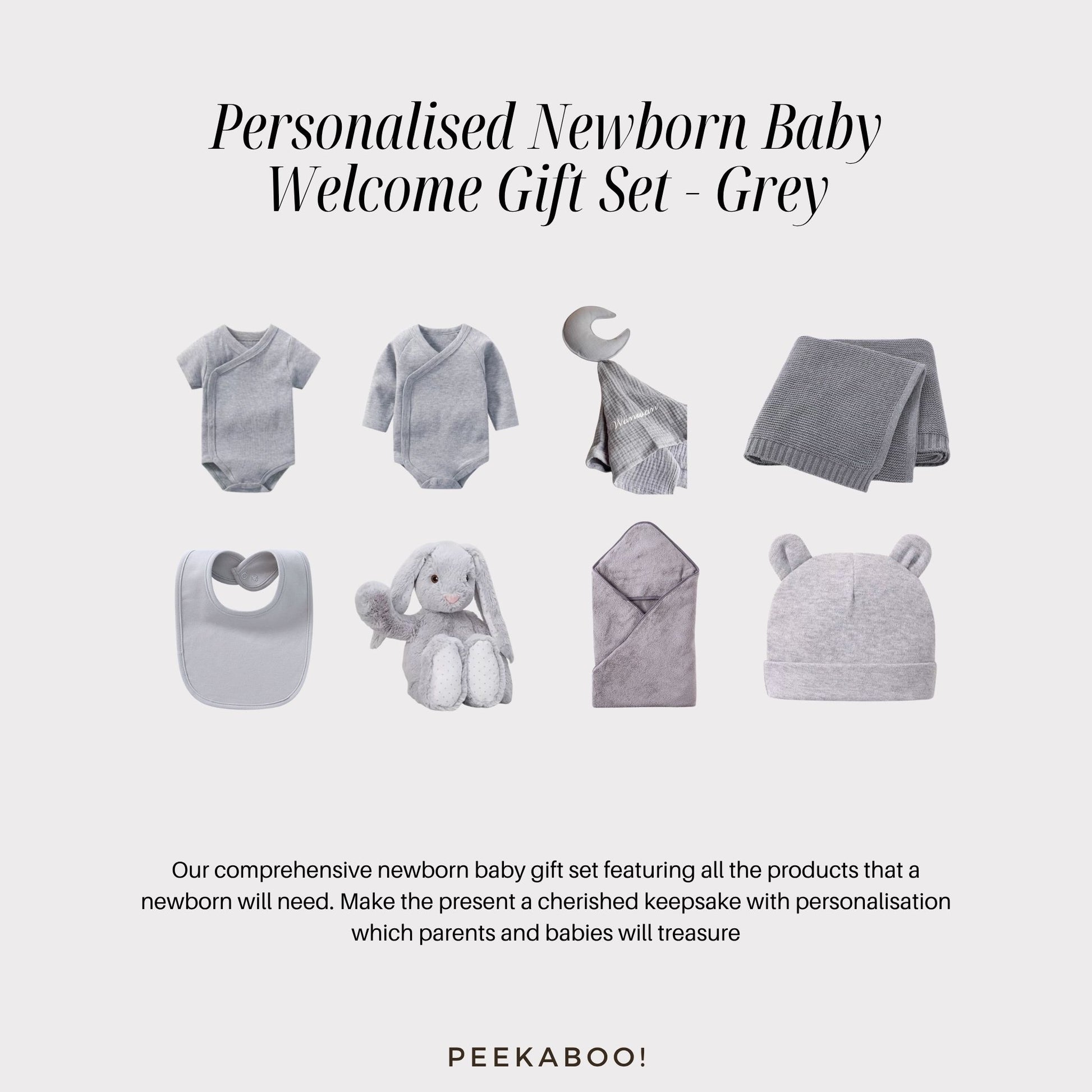 Personalised-Newborn-Baby-Welcome-Giftset-Grey-Intro-Peekaboo