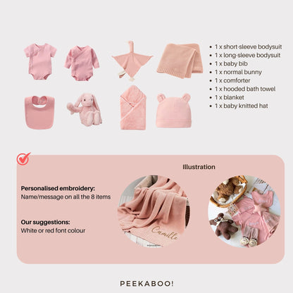 Personalised-Newborn-Baby-Welcome-Giftset-Pink-Normal-Details-Peekaboo-normal-personalisation