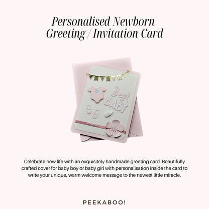 Personalised-Newborn-Greeting-Invitation-Card-Girl-Peekaboo-Baby-And-Kids
