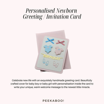 Personalised-Newborn-Greeting-Invitation-Card-Twin-Peekaboo-Baby-And-Kids