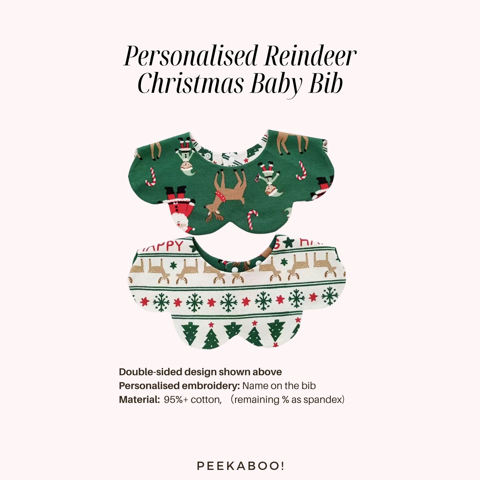 Personalised-Reindeer-Christmas-Baby-Bib-Size-Peekaboo