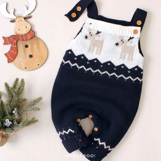 Personalised-Reindeer-Christmas-Dungaree-Blue-cover-Peekaboo