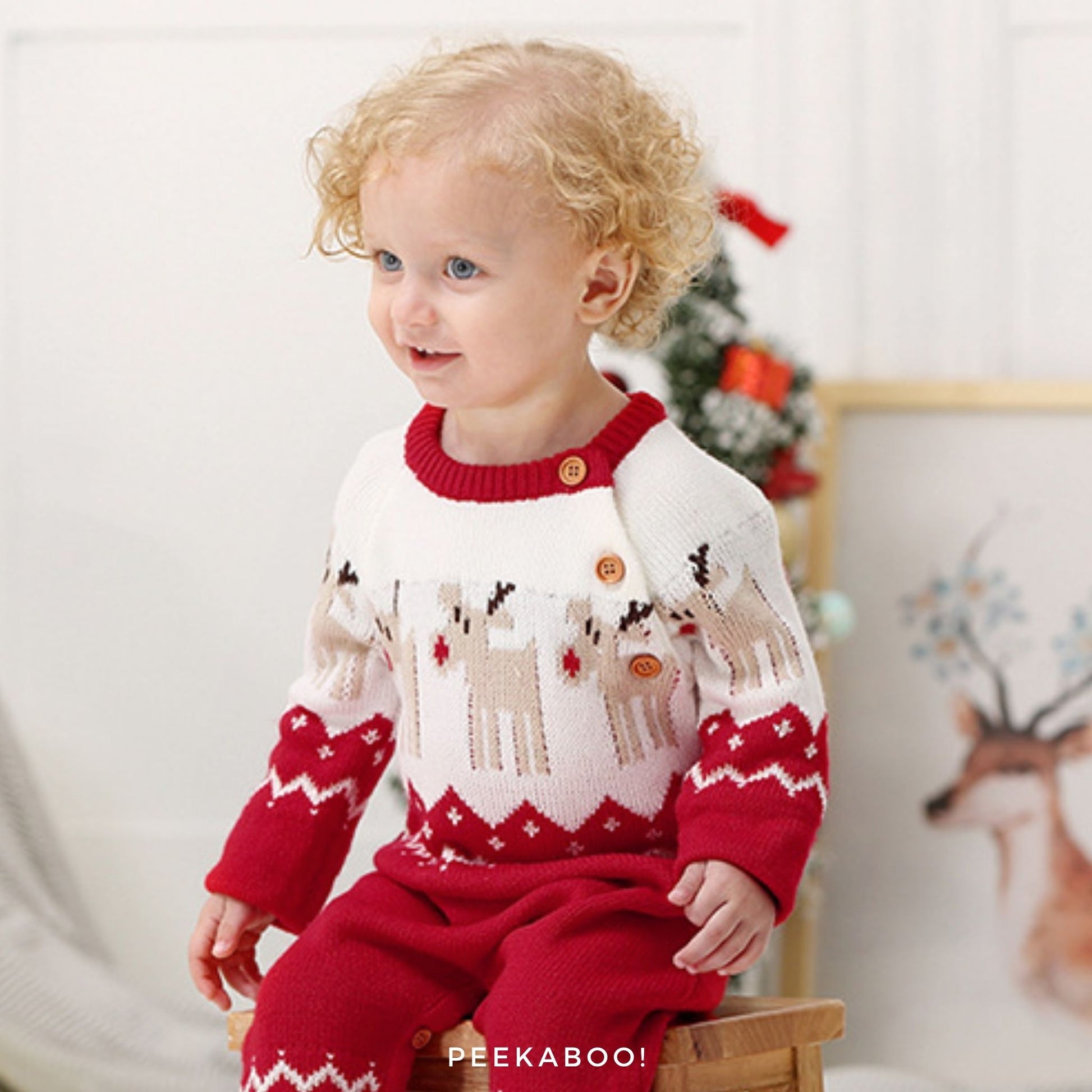 Personalised-Reindeer-Christmas-Romper-Red-Photo-Peekaboo