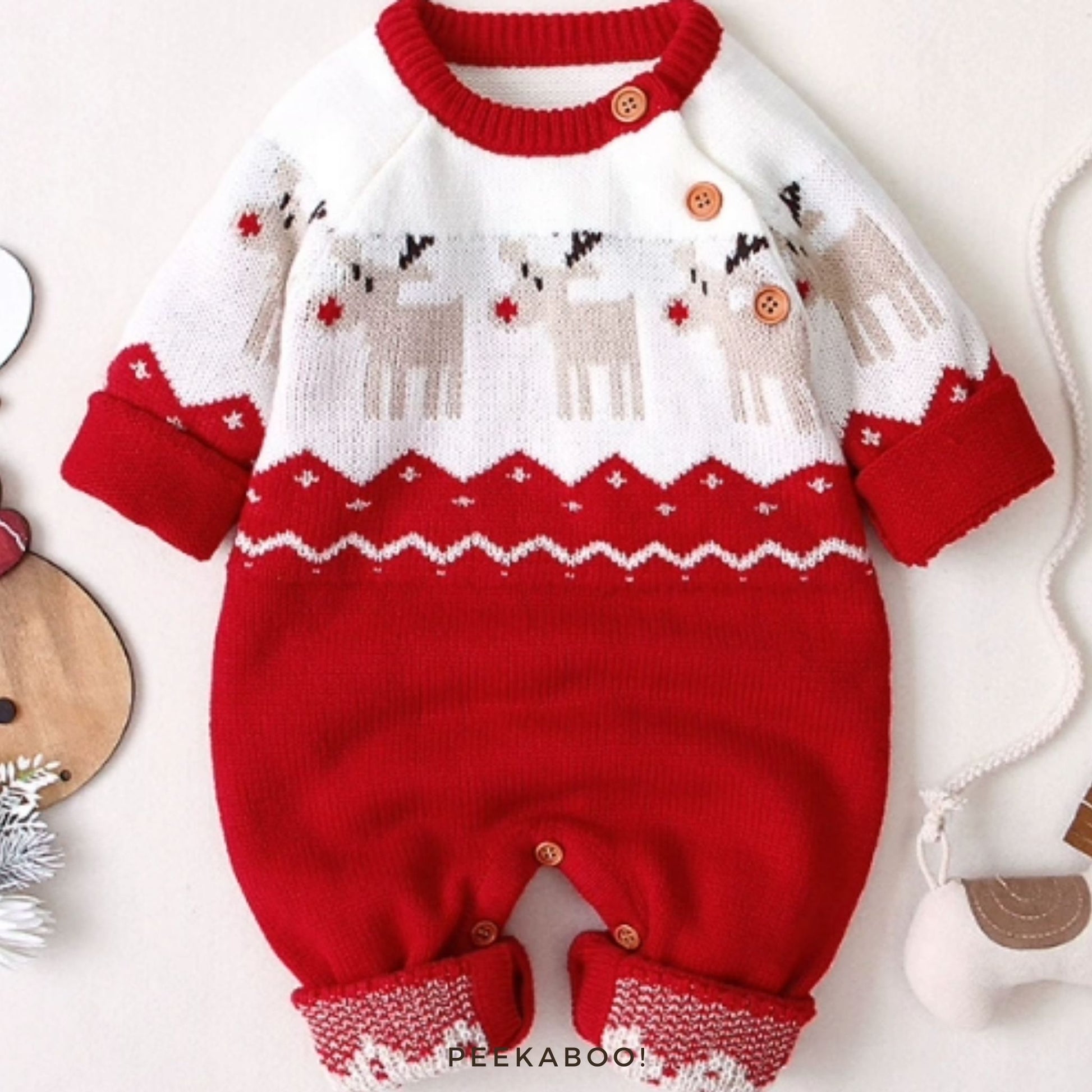 Personalised-Reindeer-Christmas-Romper-Red-cover-Peekaboo