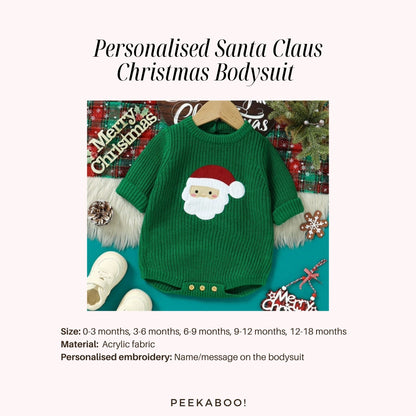 Personalised-Santa-Claus-Christmas-Bodysuit-Size-Peekaboo