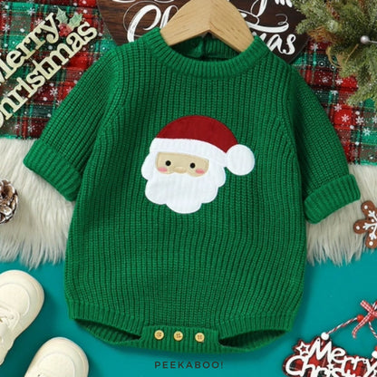 Personalised-Santa-Claus-Christmas-Bodysuit-cover-Peekaboo