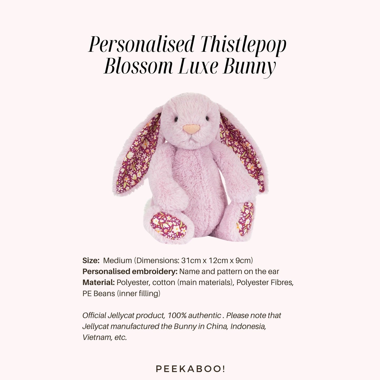 Personalised-Thistlepop-Blossom-Luxe-Bunny-size-Peekaboo