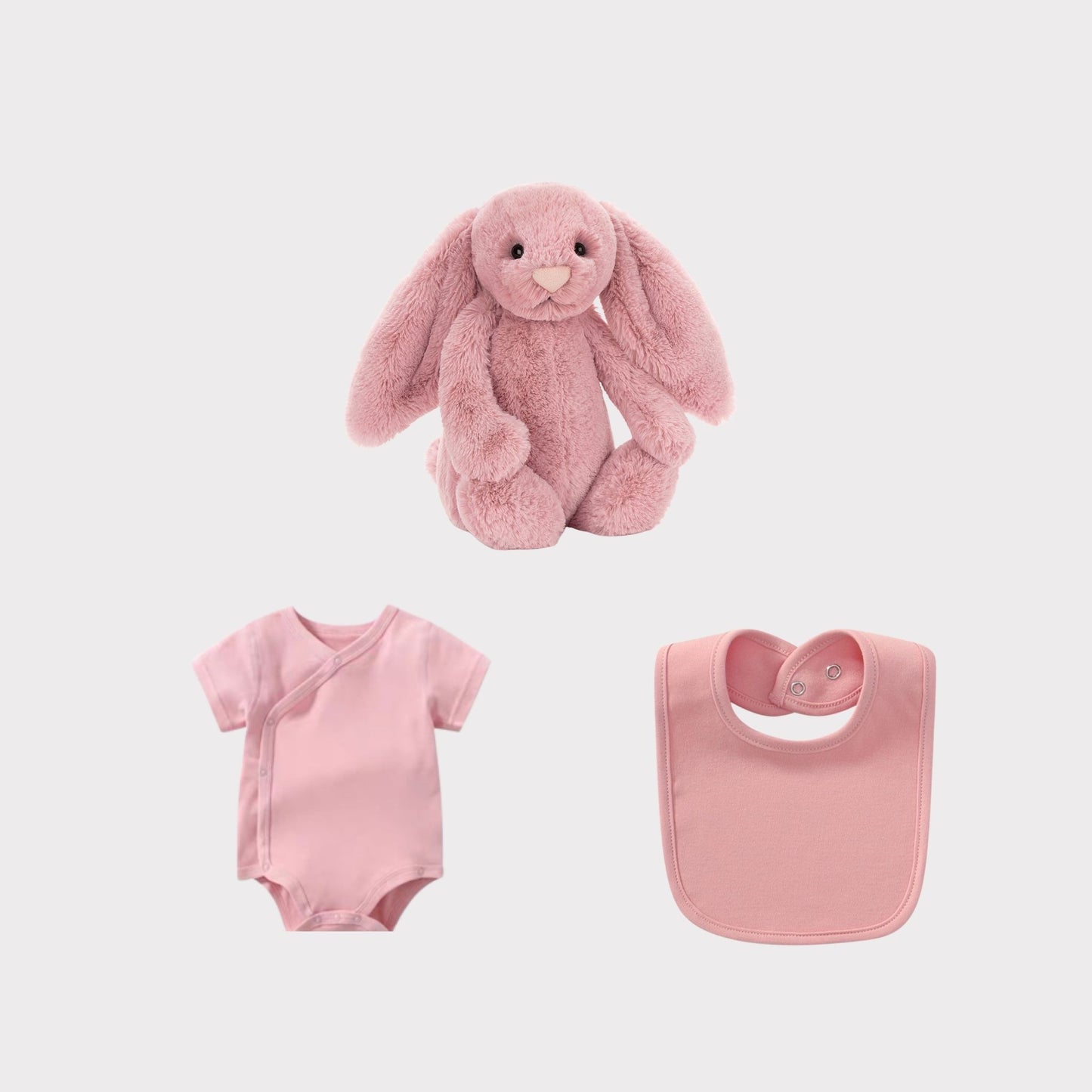 Personalised-Tulip-pink-Bunny-Set-Cover-Peekaboo