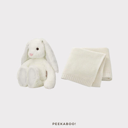 Personalised-bunny-blanket-sweet-dream-giftset-white-Cover-Peekaboo