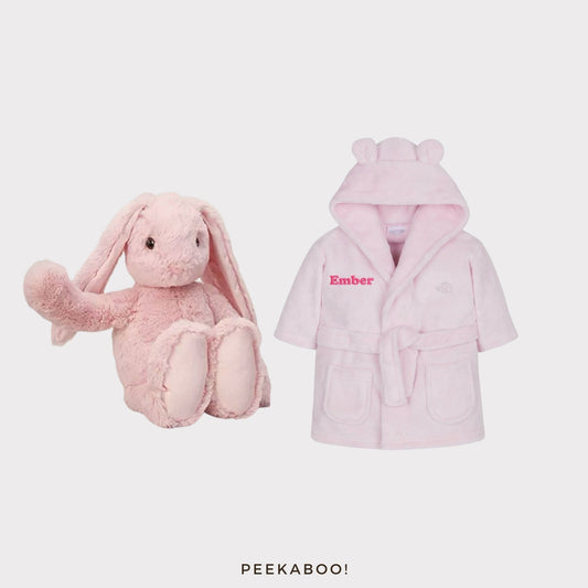 Personalised-bunny-romper-bedtime-giftset-pink-Cover-Peekaboo
