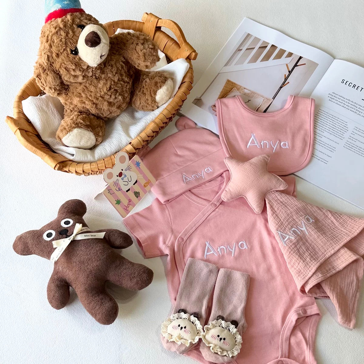 Personalised Jellycat Bunny and Bodysuit Set - Viola Colour